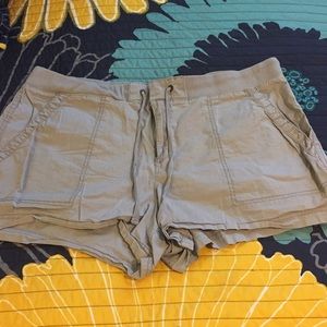 Gray Cargo Shorts